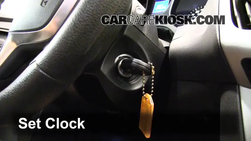 2012 Ford Focus SE 2.0L 4 Cyl. Sedan Clock